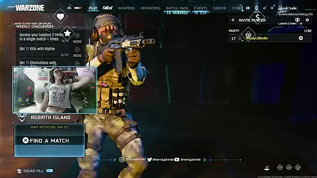 Snapshot of Nerdylilbirdie chatting on 01/09/26, 08:54 Nerdylilbirdie online show from 01/09/26, 08:54