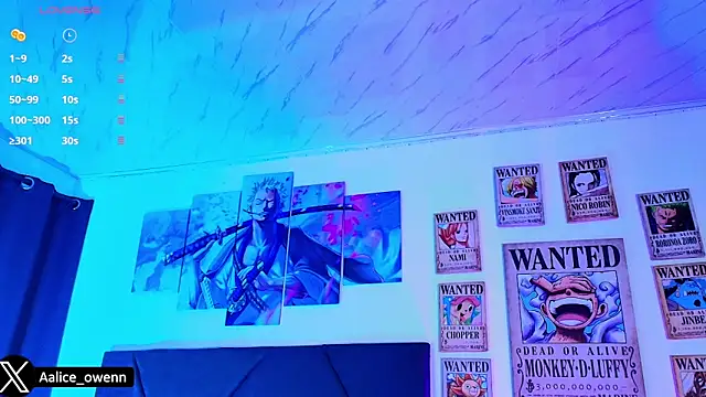 Aliceowenn online show from 01/06/26, 09:07