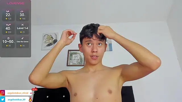 Angel esteban fx online show from 11/24/25, 03:39