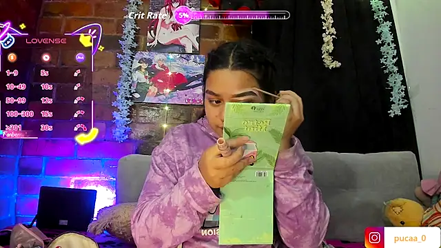 Snapshot of Pucaa_ chatting on 10/03/25, 11:46 Pucaa online show from 10/03/25, 11:46