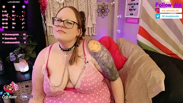 AmyAphrodite online show from 02/14/25, 08:37