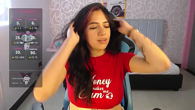 ninfa1 ch online show from 01/10/25, 02:34