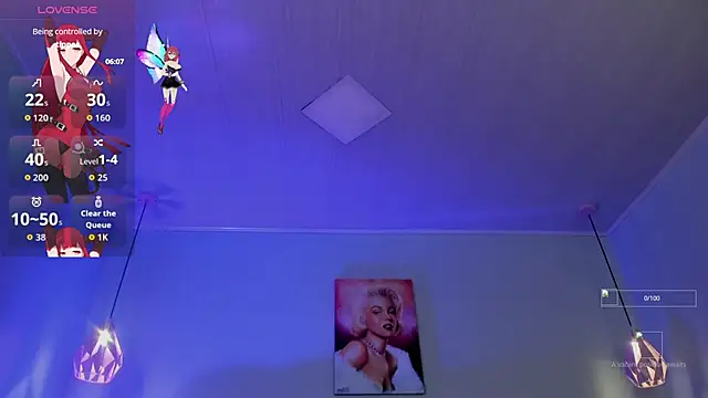 ScarletGV online show from 12/05/25, 05:49