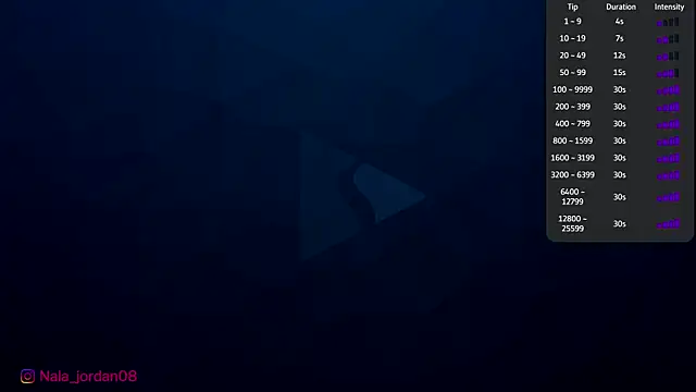 Nala j8 online show from 04/22/26, 12:50