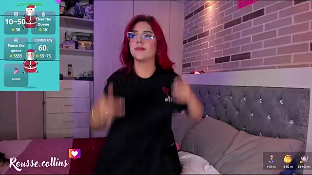 Rousse Collinss online show from 01/01/25, 12:32