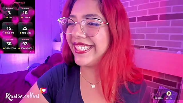 Rousse Collinss online show from 01/18/25, 03:53