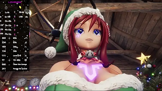 ElfieLove online show from 12/18/25, 05:08