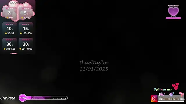 Snapshot of _thaeltaylor chatting on 01/17/25, 05:41  thaeltaylor online show from 01/17/25, 05:41