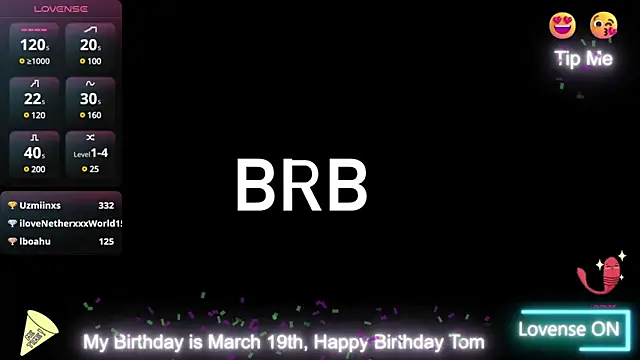 Tom blunt96 online show from 03/20/25, 10:10
