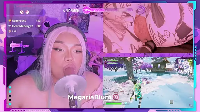 MegariaB online show from 12/20/24, 07:22