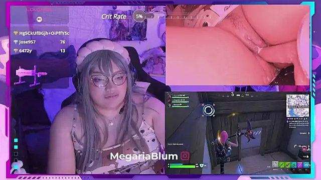 MegariaB online show from 12/22/24, 07:33