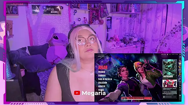 MegariaB online show from 01/02/25, 04:30