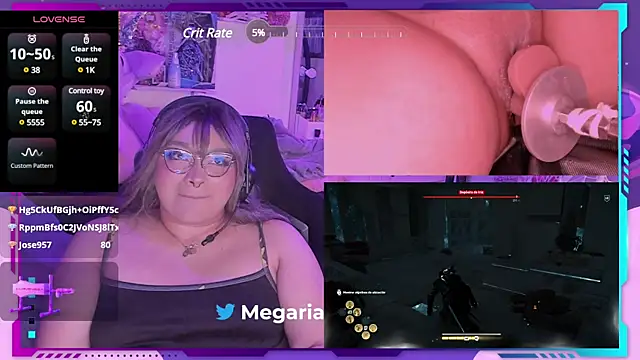 MegariaB online show from 01/25/25, 07:38