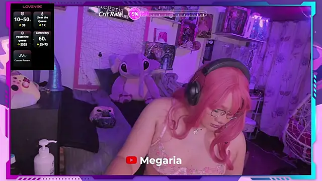 MegariaB online show from 02/04/25, 04:05