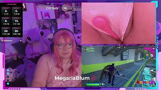 MegariaB online show from 02/04/25, 07:07