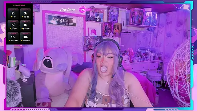 MegariaB online show from 03/08/25, 04:23