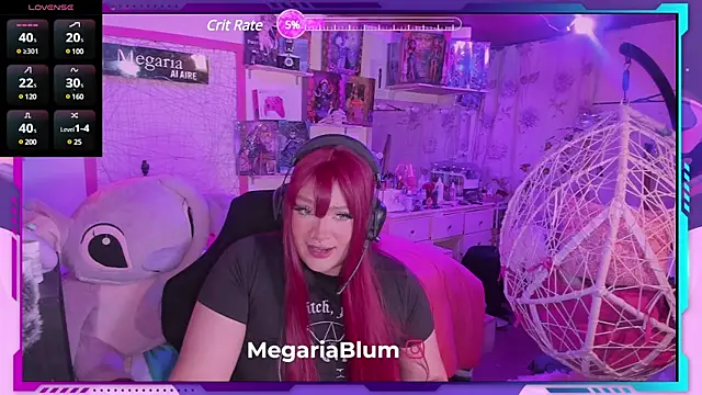 MegariaB online show from 03/17/25, 04:40