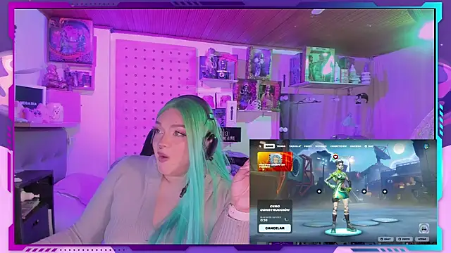 MegariaB online show from 09/28/25, 04:18