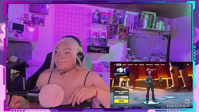 MegariaB online show from 09/29/25, 03:44