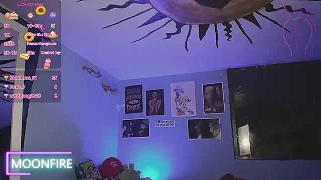 Snapshot of moonfiredancer chatting on 01/22/25, 01:20 moonfiredancer online show from 01/22/25, 01:20