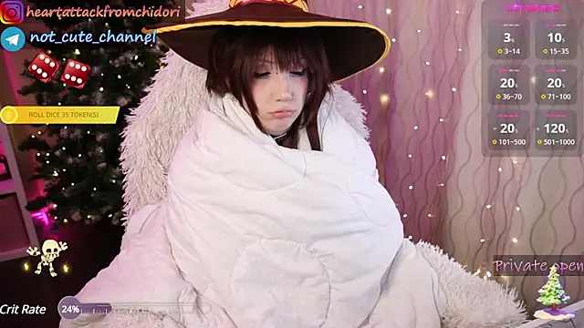 yourcutewaifu online show from 12/16/24, 07:00