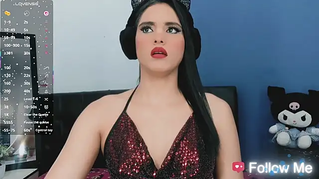 valentina princess  online show from 10/10/25, 04:22