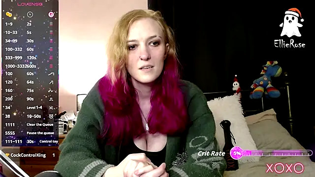 EllieeRose online show from 12/15/25, 12:04