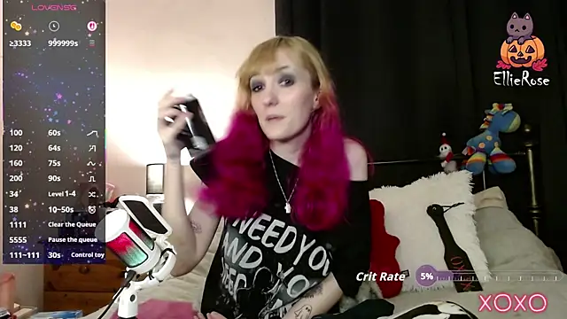 EllieeRose online show from 01/17/26, 08:45