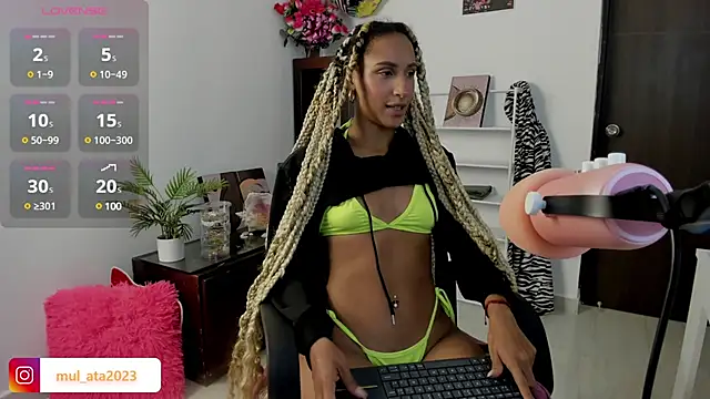 mulata 1ch online show from 01/22/25, 11:10