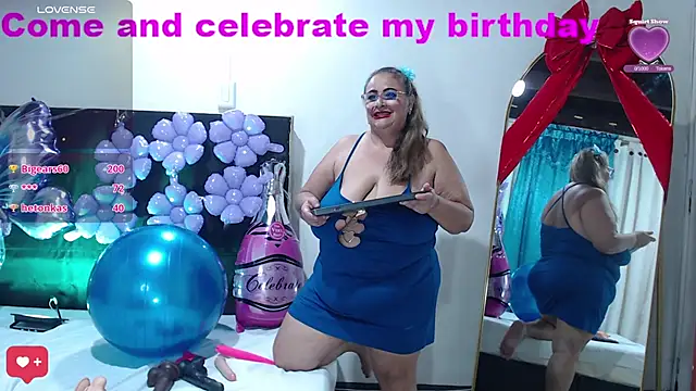 BBW salome online show from 02/09/25, 01:00