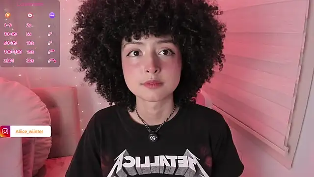 Alice winter  online show from 04/16/26, 09:39