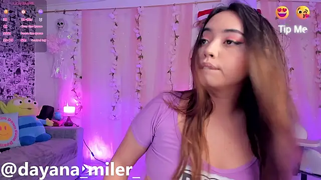  dayana miler online show from 12/21/25, 12:51