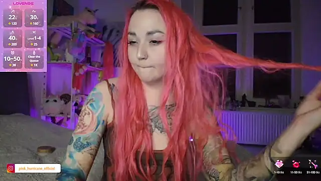 PinkHurricaneOfficial online show from 01/21/25, 07:39