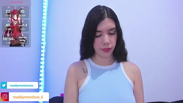 MaddyMendozaxx online show from 12/01/25, 02:55