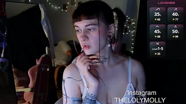 Snapshot of LolyMolli chatting on 01/19/25, 08:09 LolyMolli online show from 01/19/25, 08:09