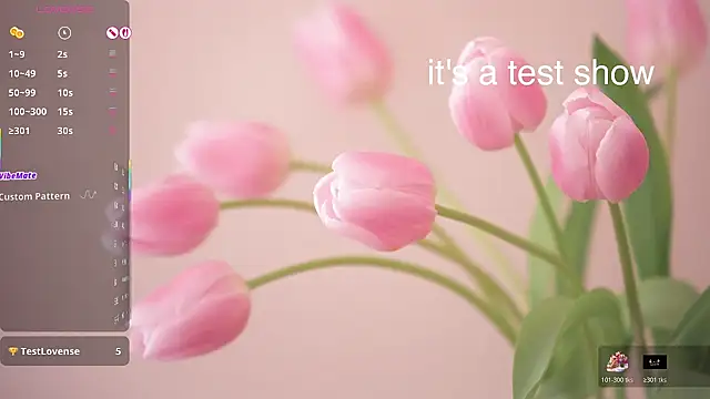 Lovensetest online show from 03/16/26, 08:29