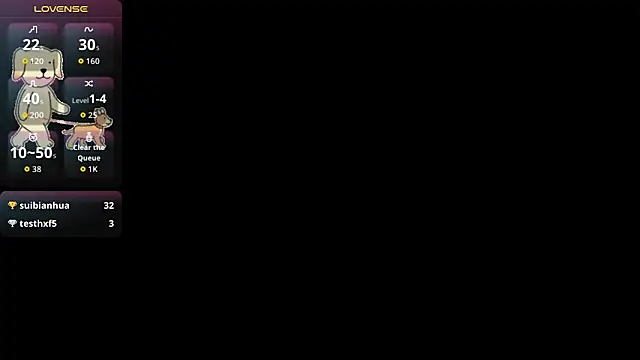 Lovensetest online show from 03/24/26, 08:41