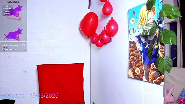 Snapshot of Yeye_scs chatting on 03/19/25, 03:29 Yeye scs online show from 03/19/25, 03:29