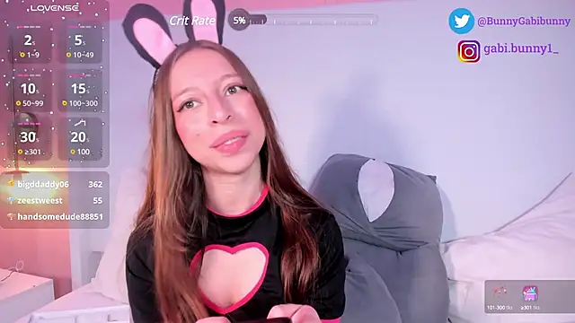 Snapshot of gabi_bunny chatting on 12/31/24, 04:25 gabi bunny online show from 12/31/24, 04:25