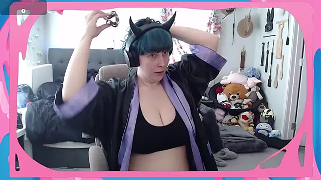 CirqueNoirBlu online show from 03/21/26, 08:45