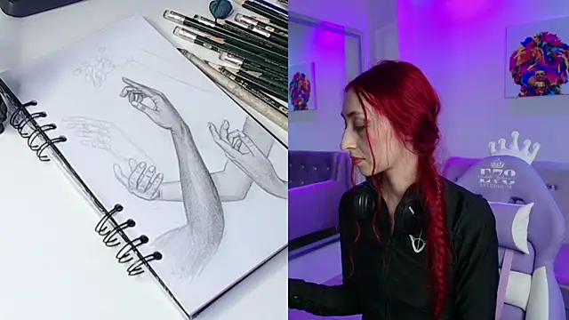 Snapshot of Vermelha_Gremory_ chatting on 12/29/24, 12:01 Vermelha Gremory  online show from 12/29/24, 12:01