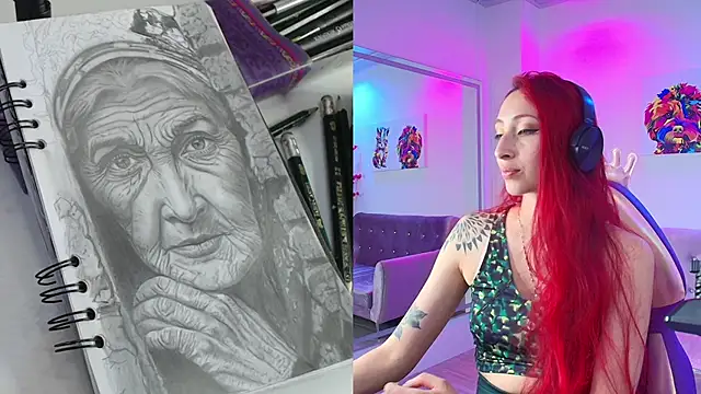 Snapshot of Vermelha_Gremory_ chatting on 02/08/25, 01:32 Vermelha Gremory  online show from 02/08/25, 01:32