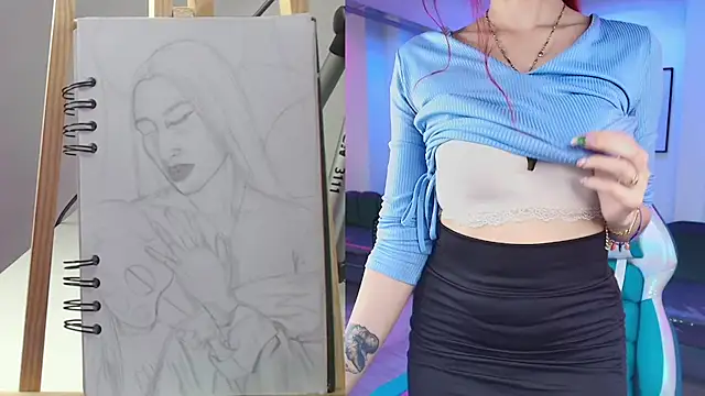 Snapshot of Vermelha_Gremory_ chatting on 02/22/25, 02:06 Vermelha Gremory  online show from 02/22/25, 02:06