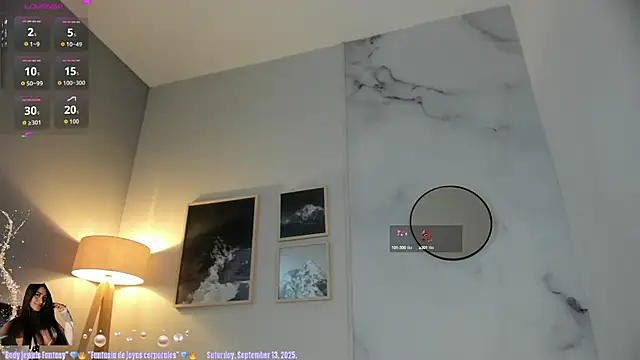 lara madisson online show from 09/10/25, 05:40