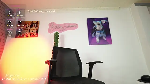 salome cortes26 online show from 06/18/26, 10:25