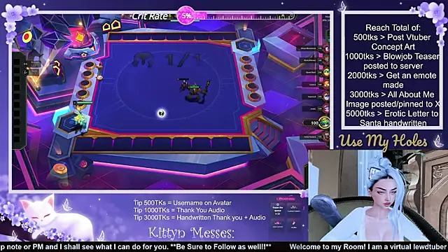 SassyKittyn online show from 12/12/24, 06:14