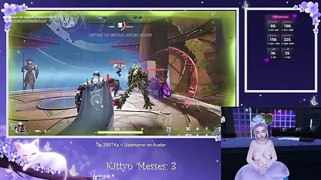 SassyKittyn online show from 02/13/25, 08:38