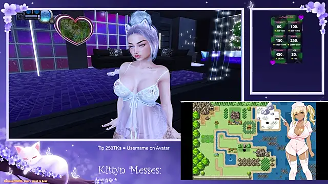 SassyKittyn online show from 02/14/25, 06:23