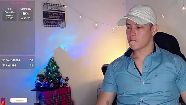 Alan hadid1 online show from 12/31/24, 12:54