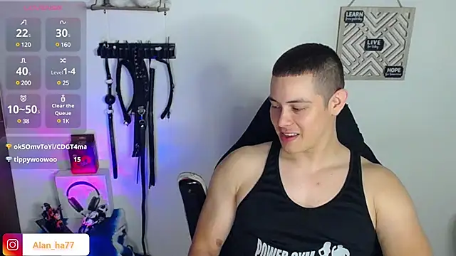 Alan hadid1 online show from 01/25/25, 12:48